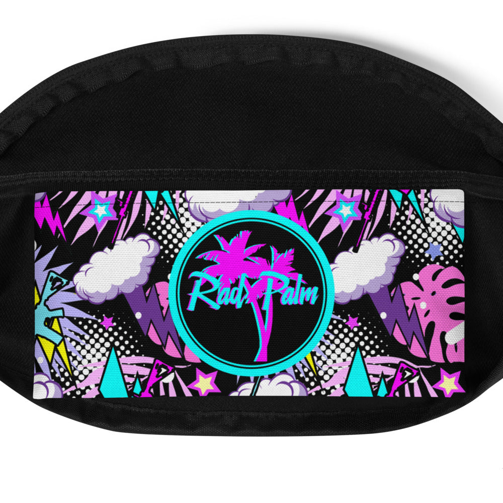 Rad Palm Tropic Dark Thunder Fanny Pack