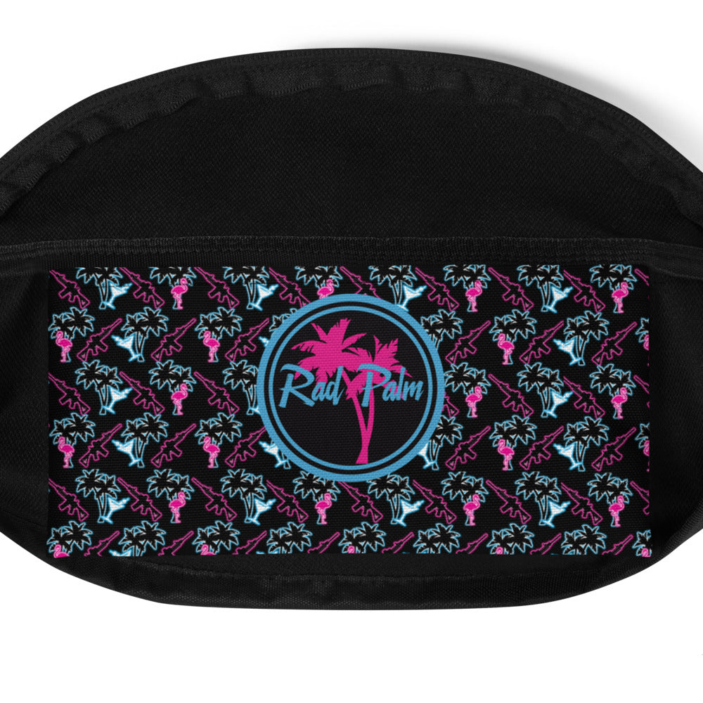 Rad Palm Neon Attack Fanny Pack