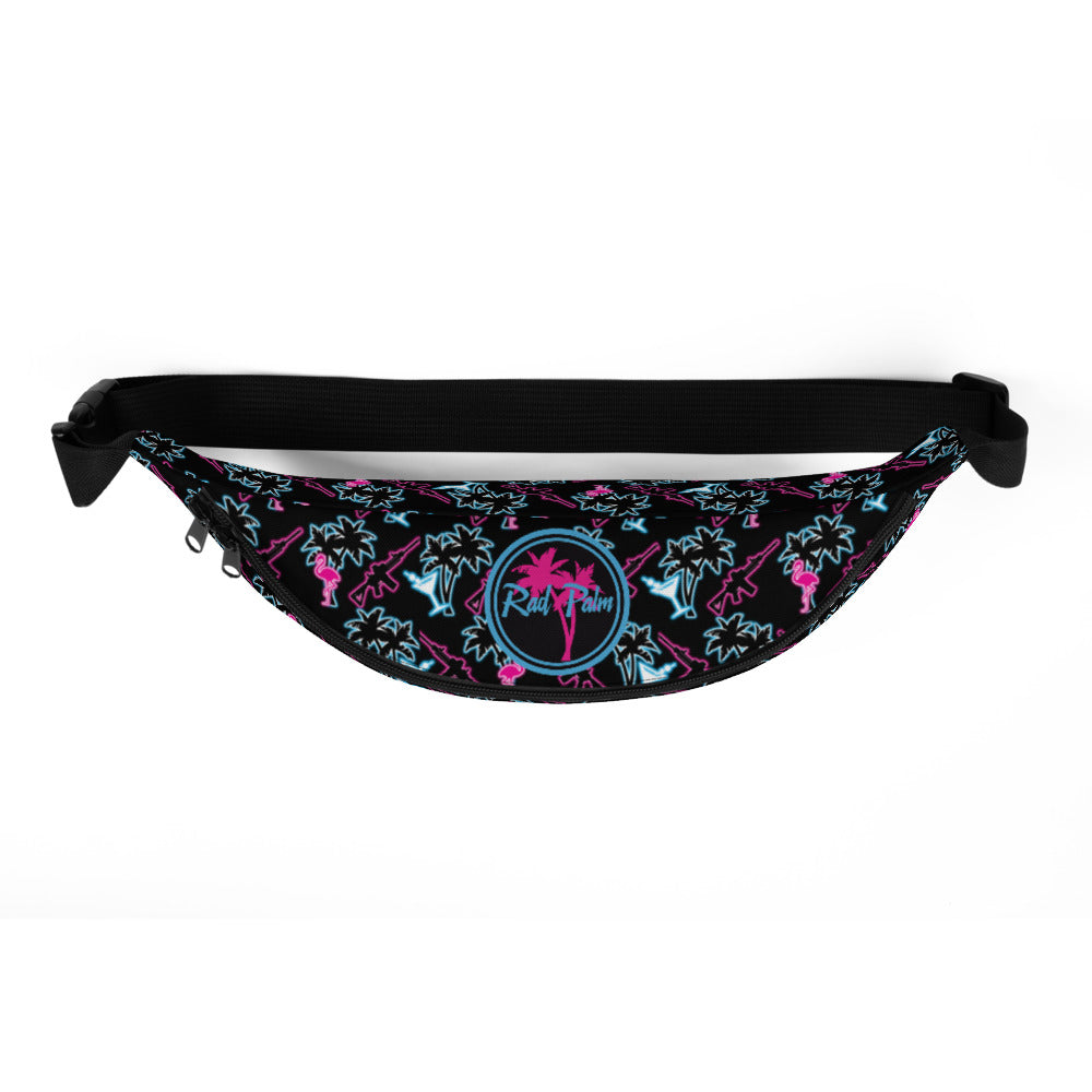 Rad Palm Neon Attack Fanny Pack
