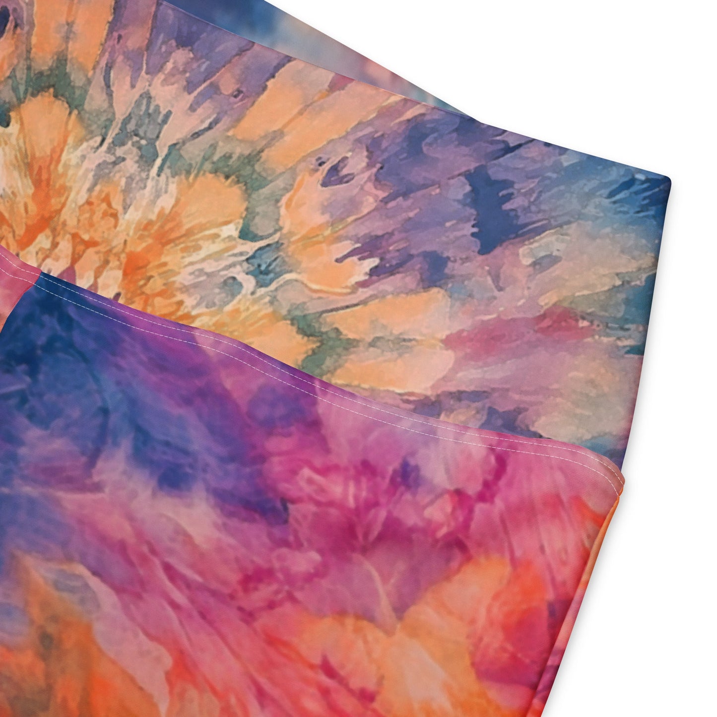 Shibori Quest High Waist Flare leggings