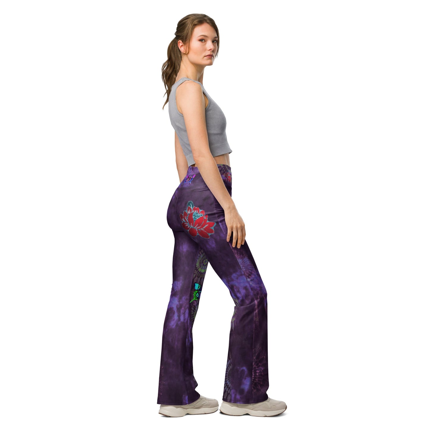 Transformation Purp Sauce Flare leggings
