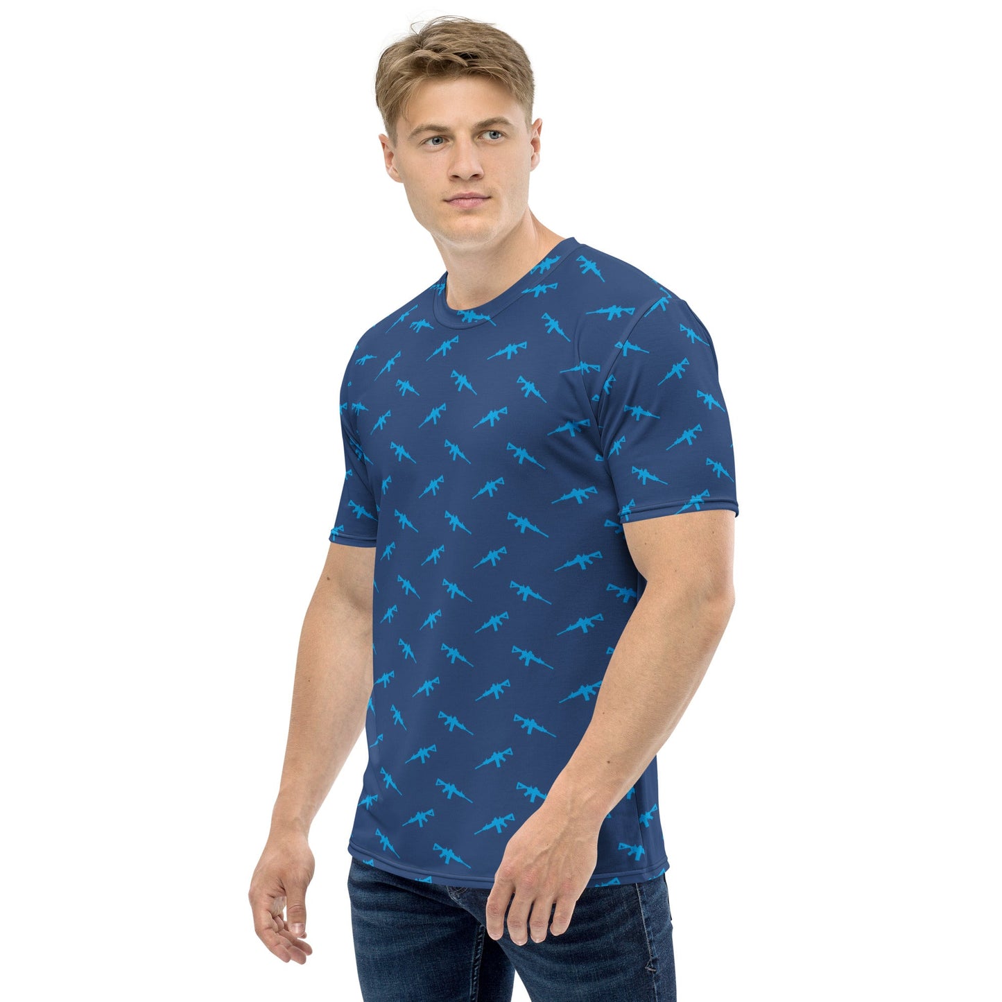 Rad Palm Blue AR's Men's T-Shirt