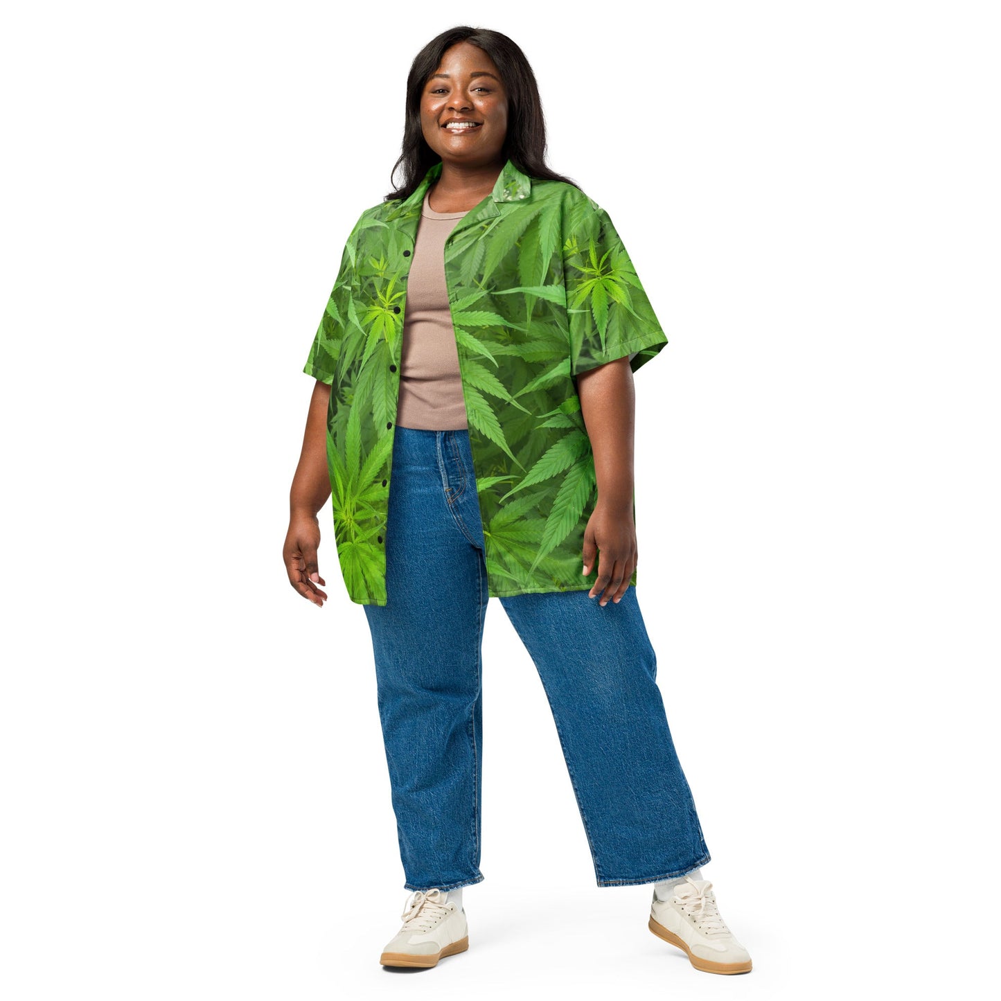 Cannabeazts 420 button shirt