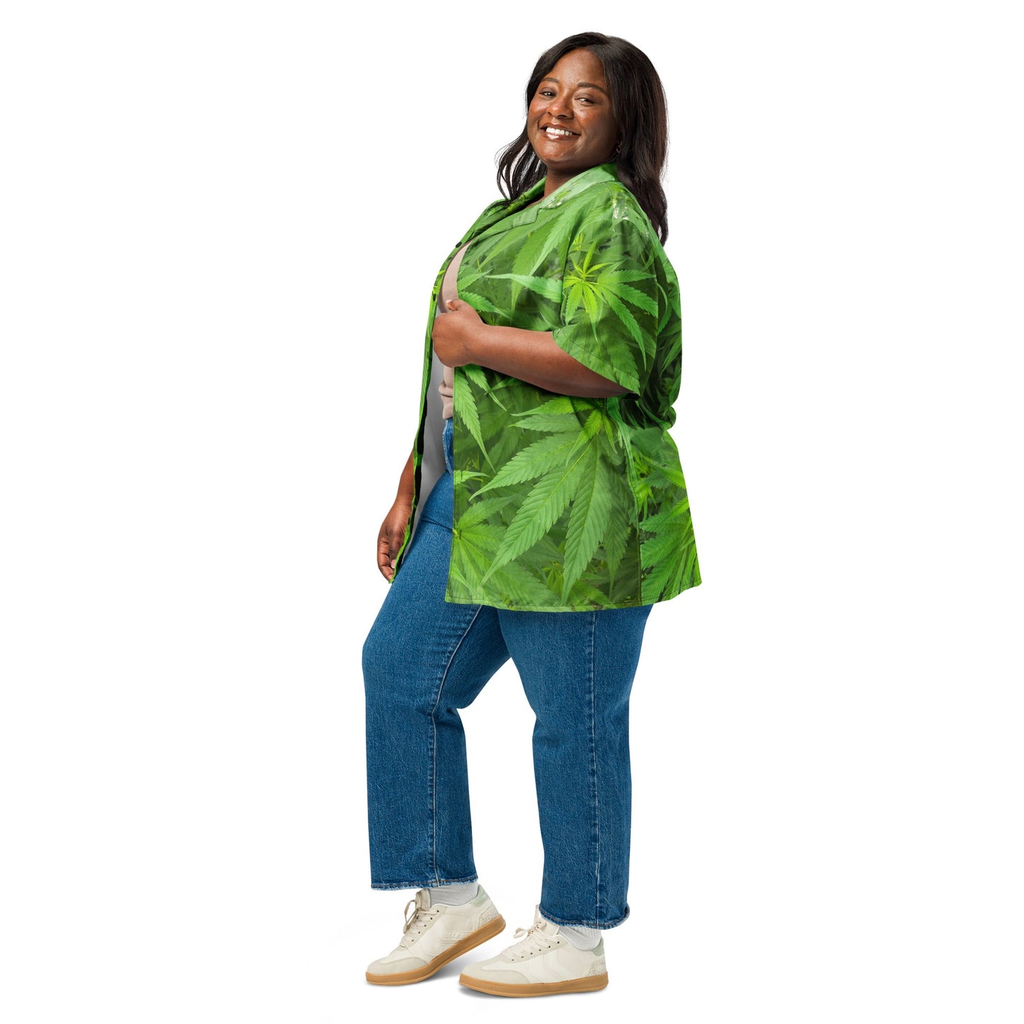 Cannabeazts 420 button shirt