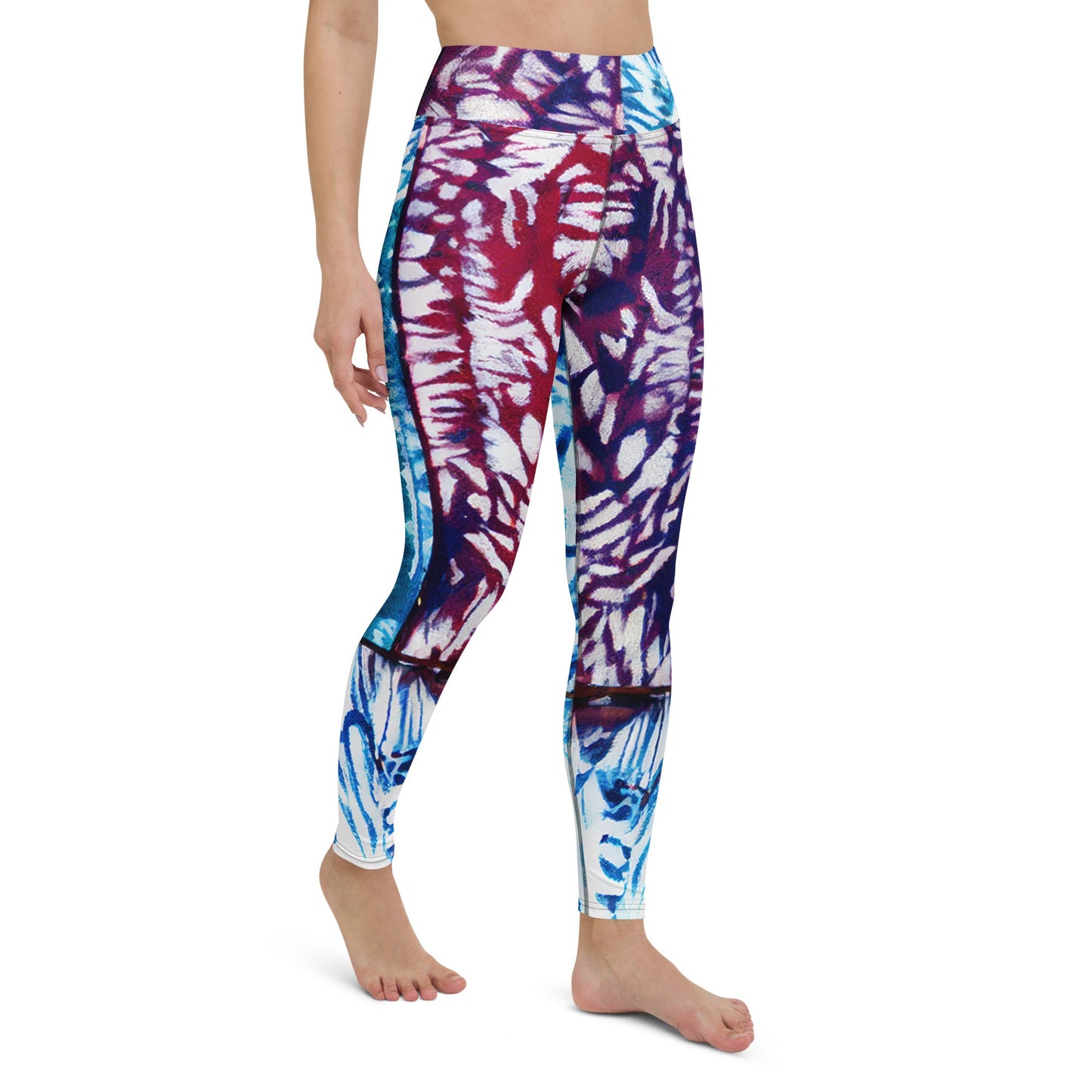 Shibori Chaos High Waist Leggings