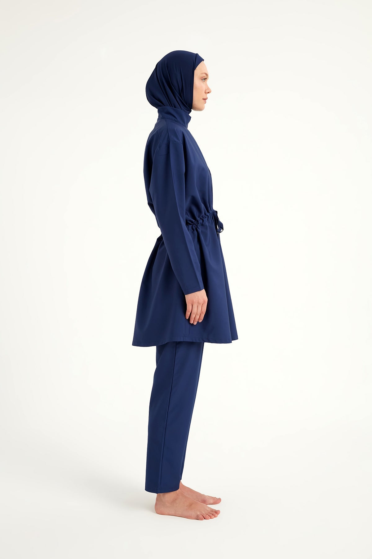 Andalus Full Coverage Burkini Set with Front Ruching A2502-2