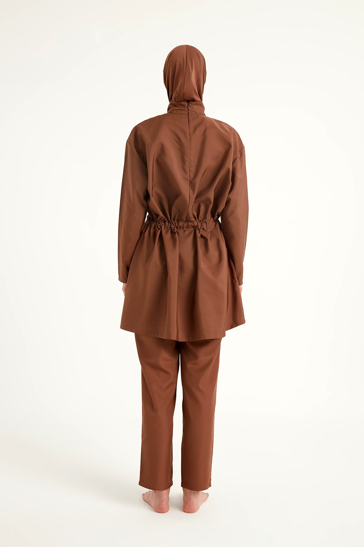 Andalus Full Coverage Burkini Set with Front Ruching A2502-3