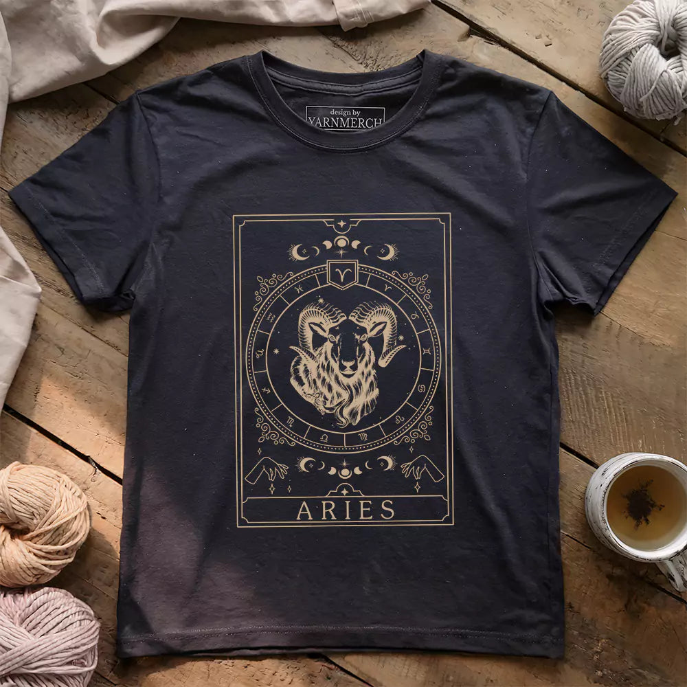 Aries Yarn Tarot T-shirt