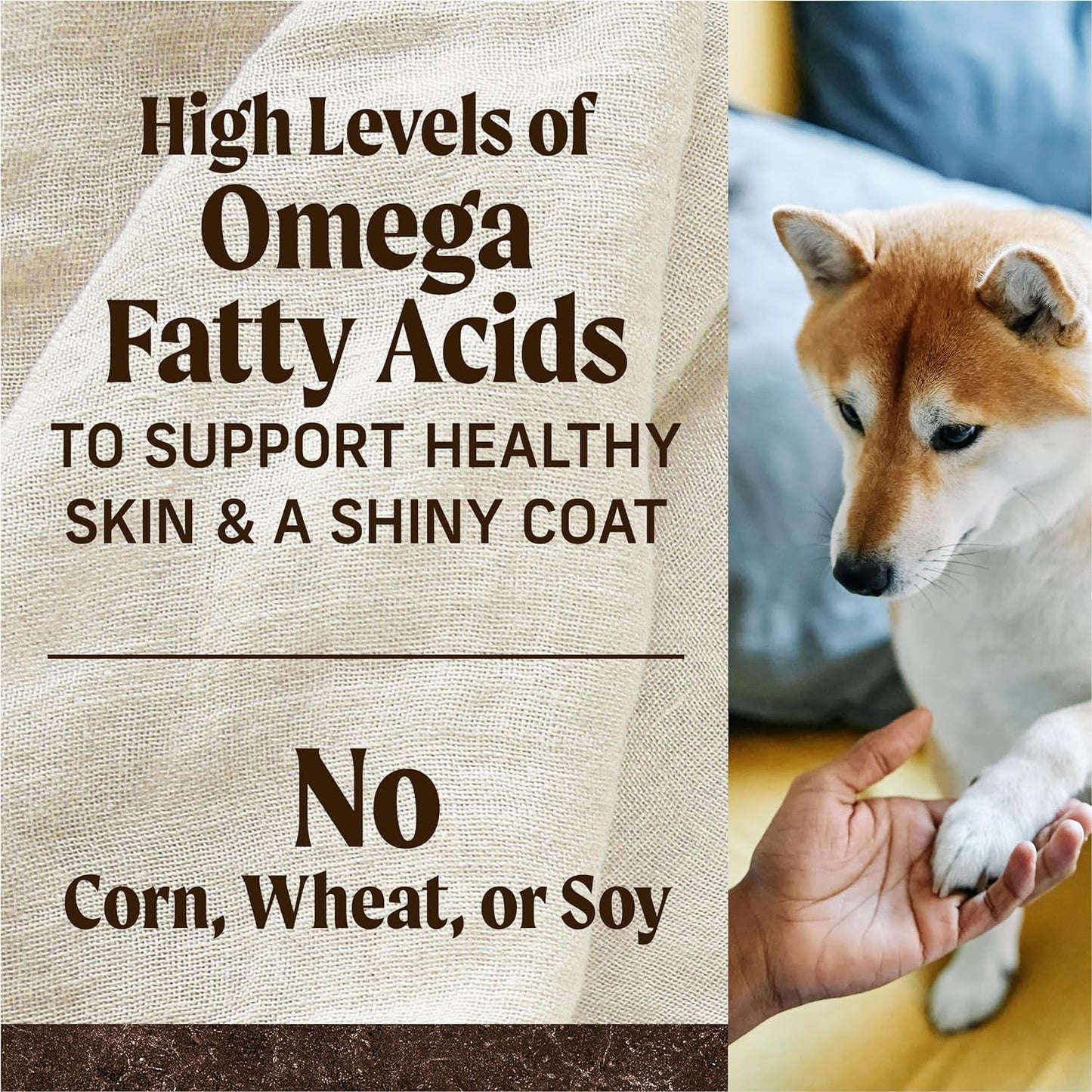 Wholesome and Natural Kibble with Real Chicken and Sweet Potato