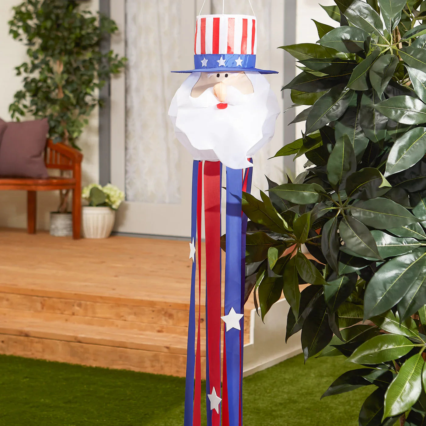 UNCLE SAM WINDSOCK