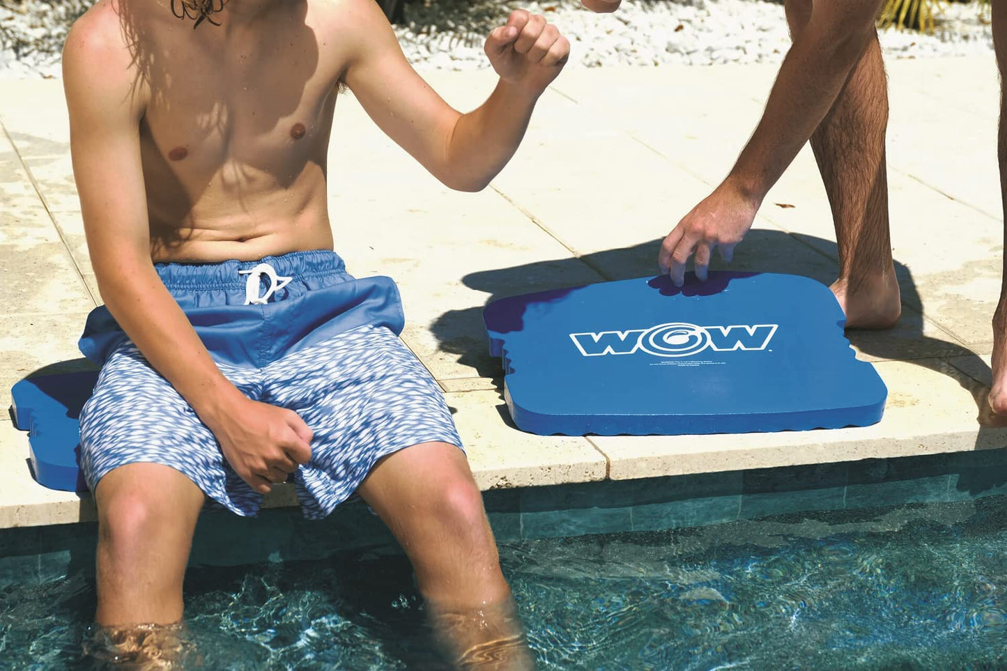 WOW Sports Foam Dipped Seats 2Pck Blue Wave (22-WFO-4079)
