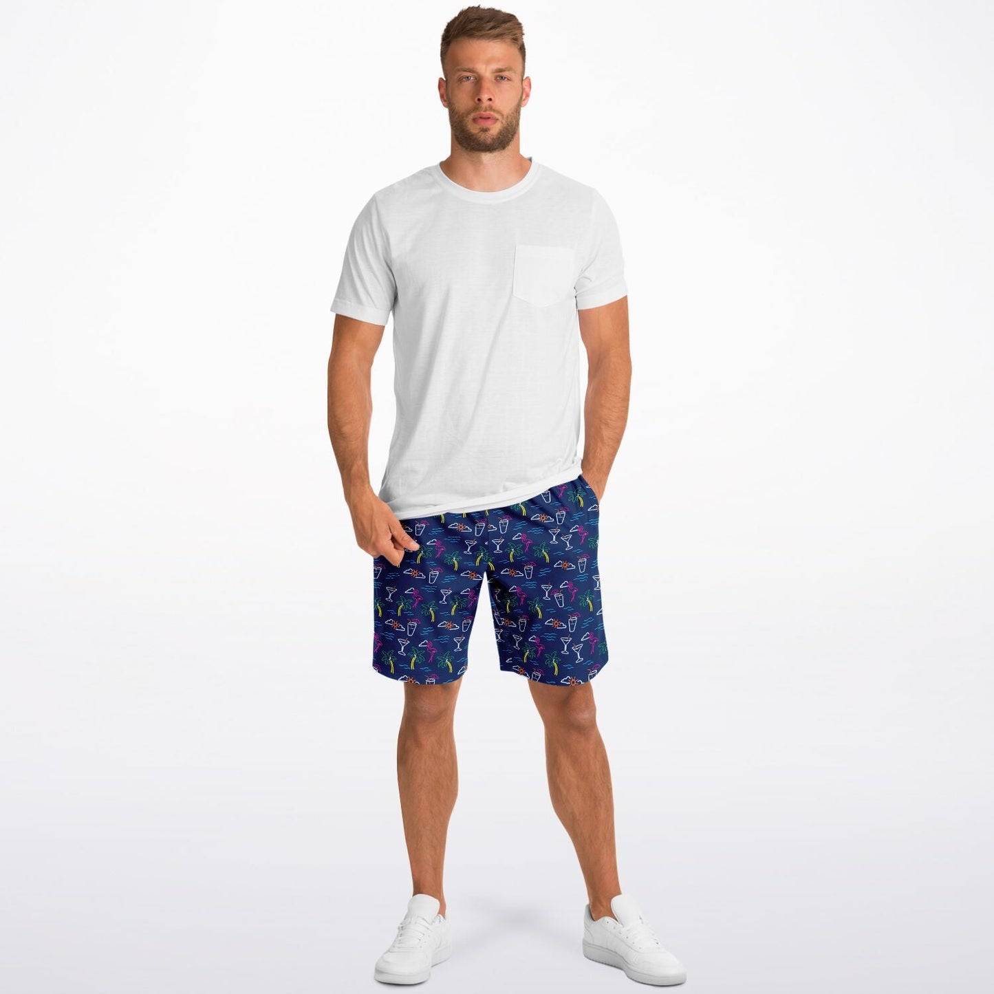 Five O'Clock Somewhere Long Athletic Shorts