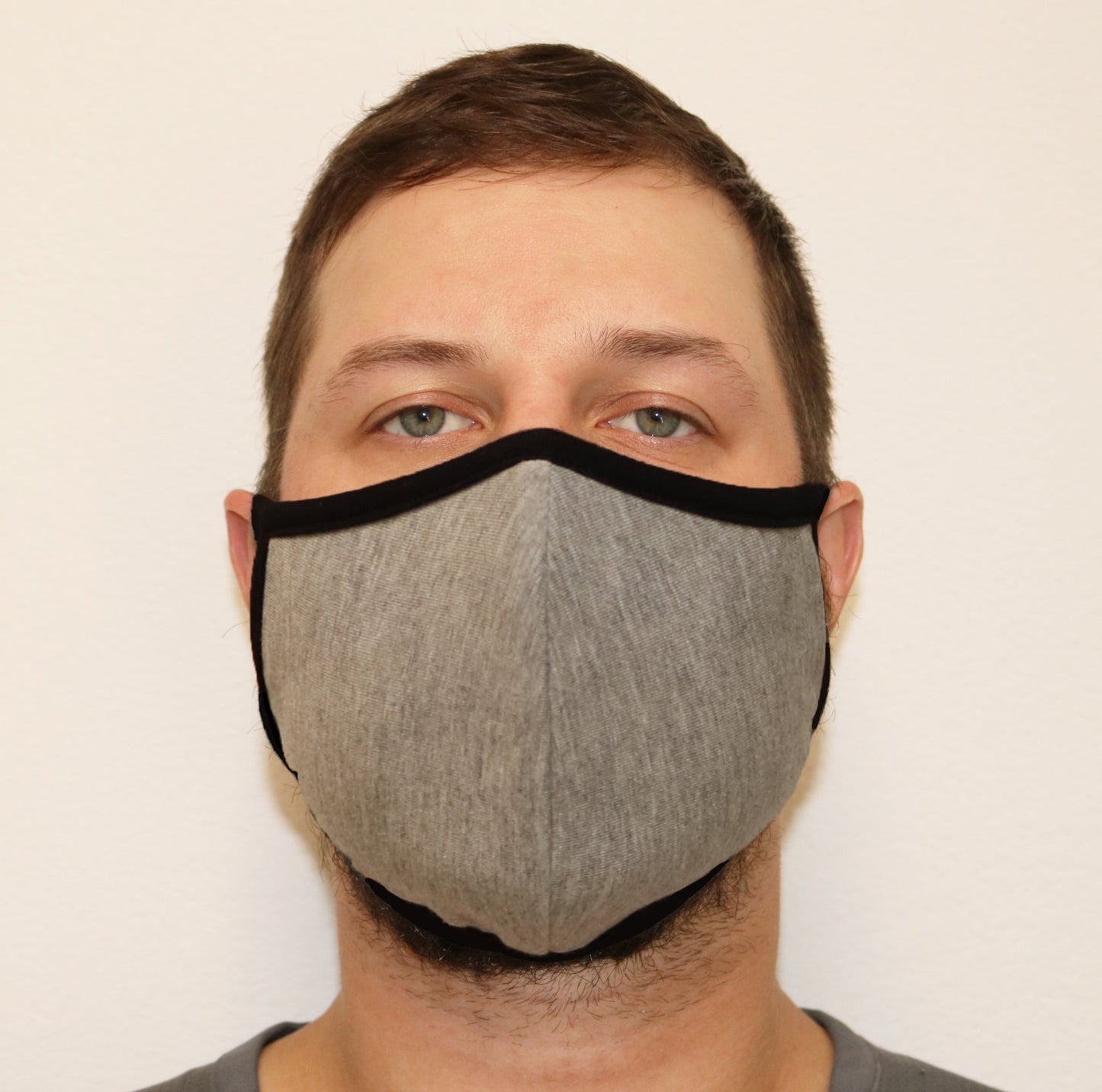 Bamboo X Large Triple Layer Breathable Face Mask - Natural, Silky Soft, Ultra Comfortable