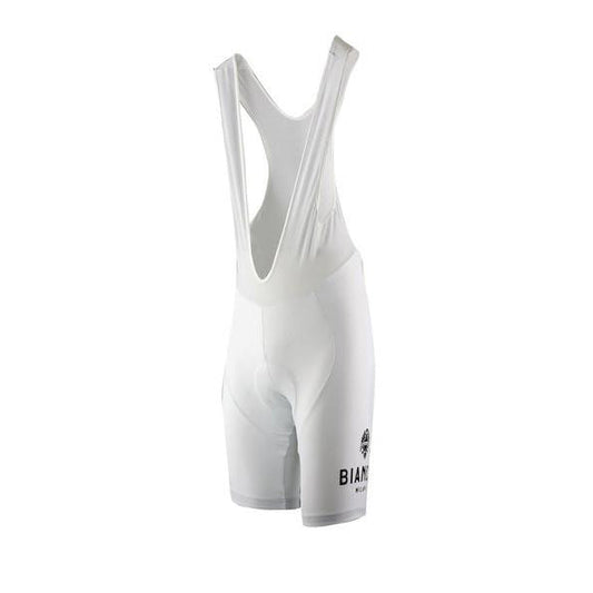 Bianchi-Milano Legend Men's Bib Shorts (White) S, XL, 2XL, 3XL, 4XL