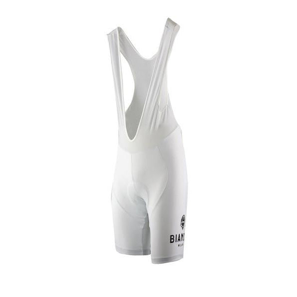 Bianchi-Milano Legend Men's Bib Shorts (White) XL, 2XL, 3XL, 4XL