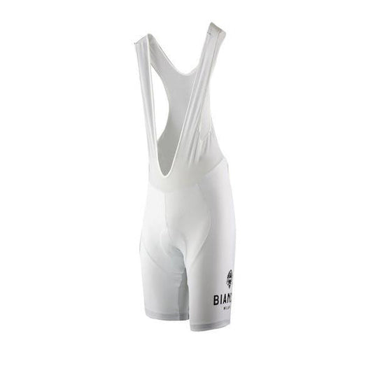 Bianchi-Milano Legend Men's Bib Shorts (White) XL, 2XL, 3XL, 4XL