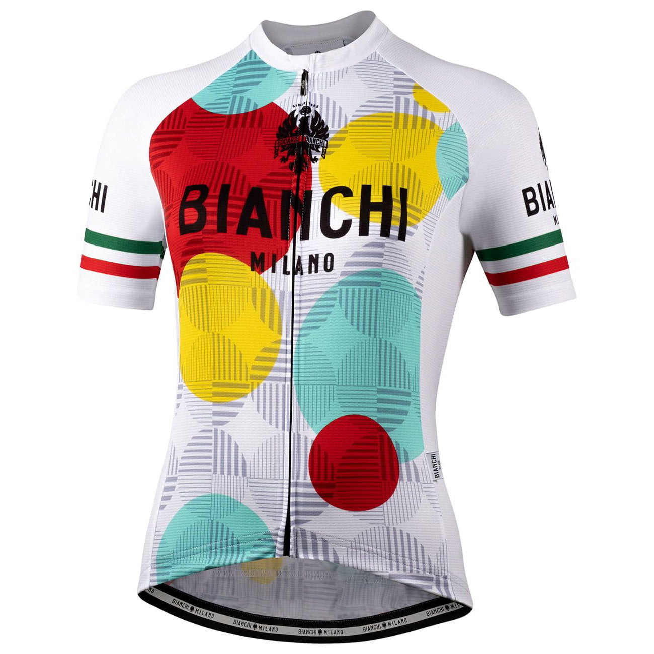 Bianchi Milano Ancipa Women's Cycling Jersey (White / Multicolor) XS, S, XL