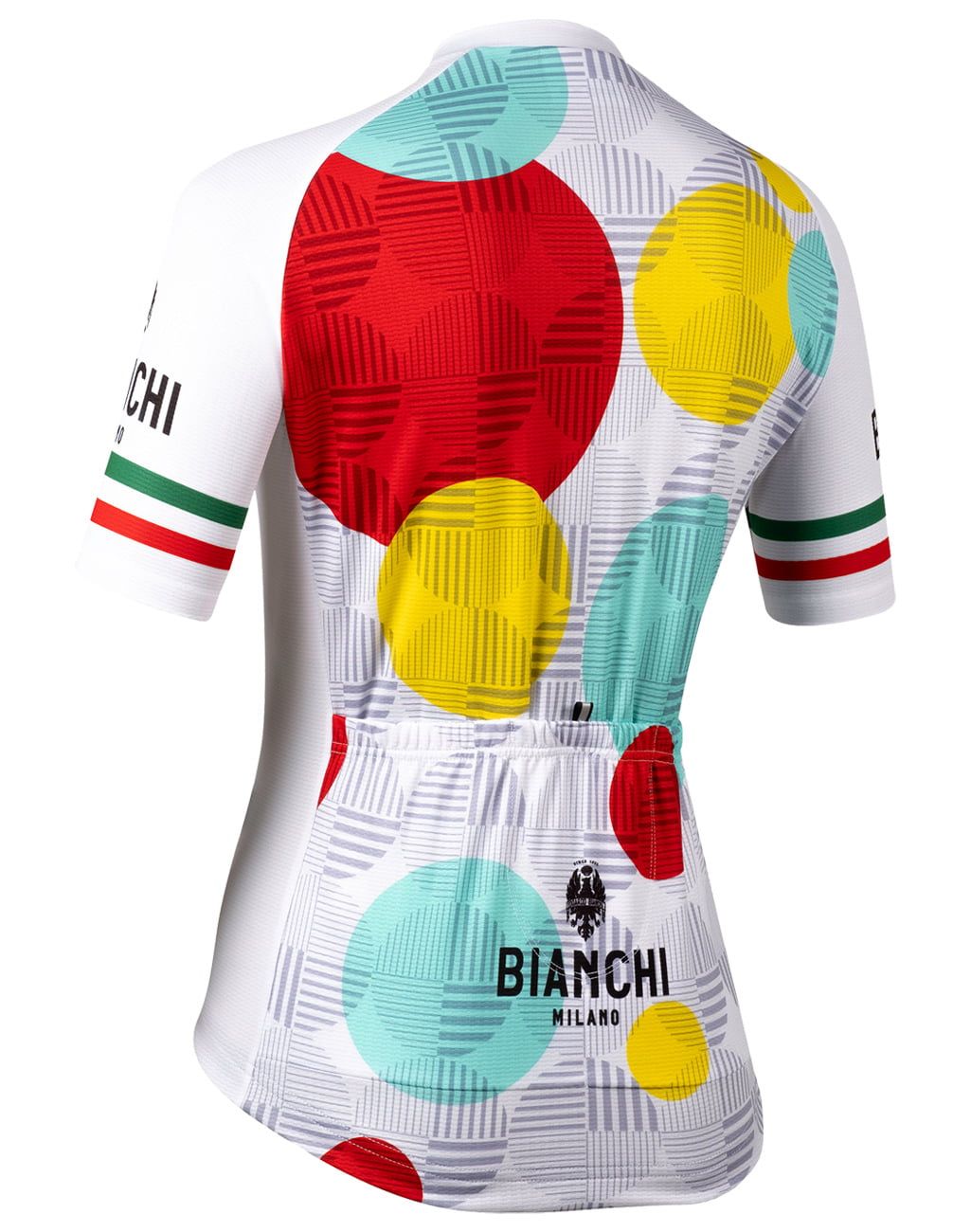 Bianchi Milano Ancipa Women's Cycling Jersey (White / Multicolor) XS, S, XL