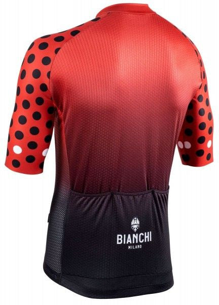 Bianchi Milano CEDRINO Men's Black/Red Jersey (S, M, XL)