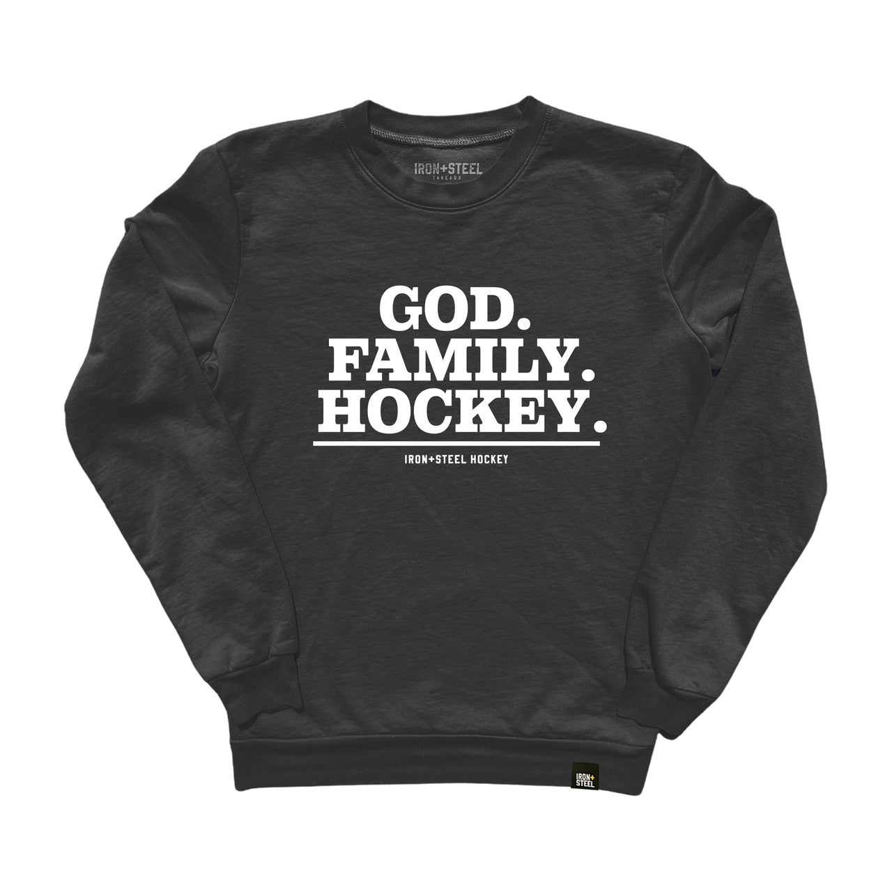God. Hockey. Family. Sweatshirt