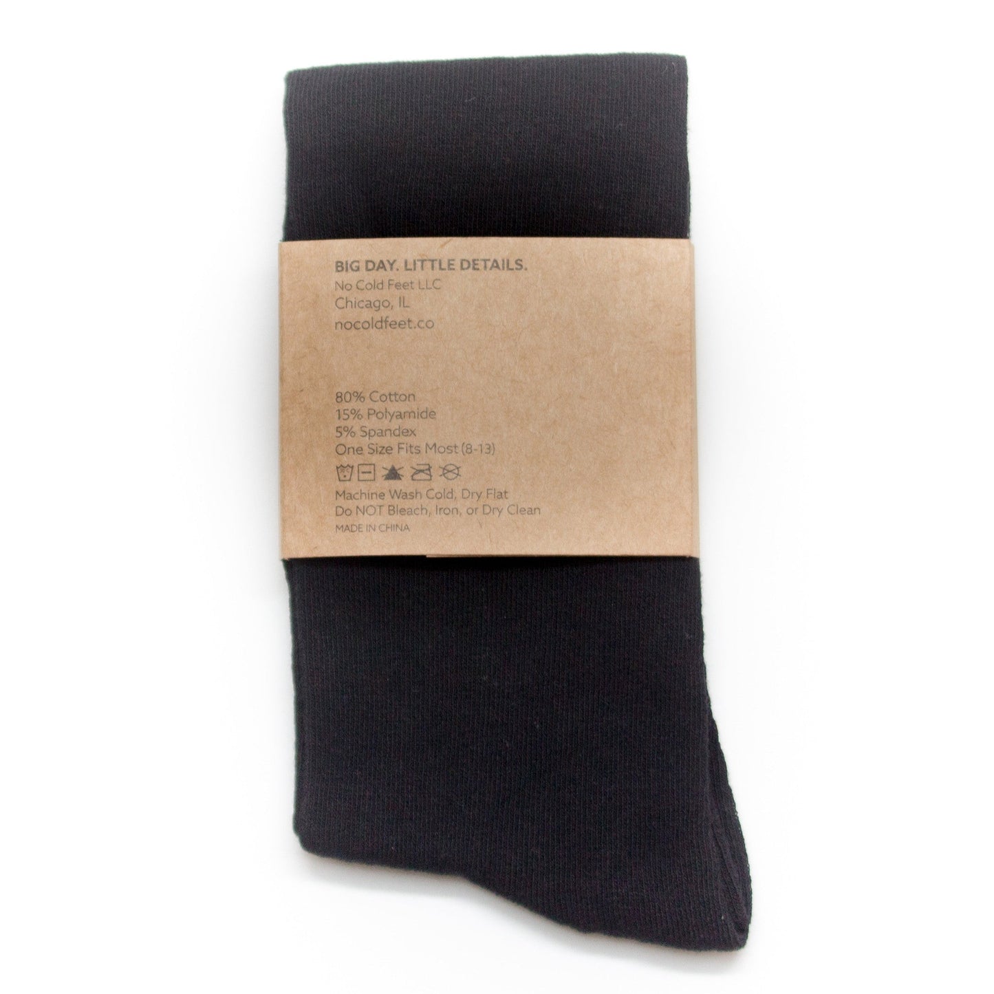 Solid Black Socks