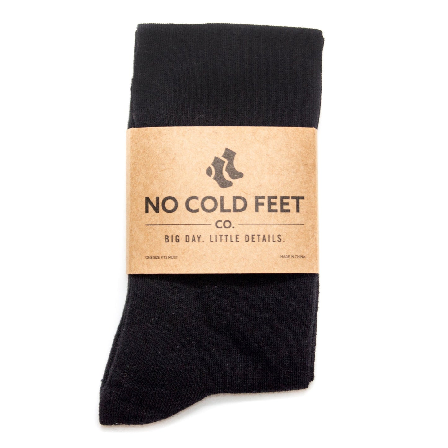 Solid Black Socks