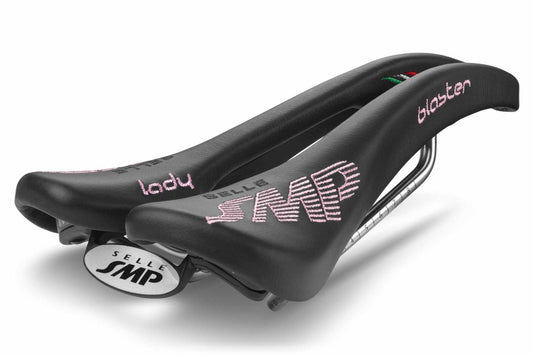 Selle SMP Blaster Saddle with Steel Rails (Lady Black)