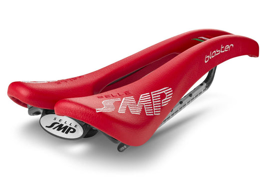 Selle SMP Blaster Saddle with Carbon Rails (Red)