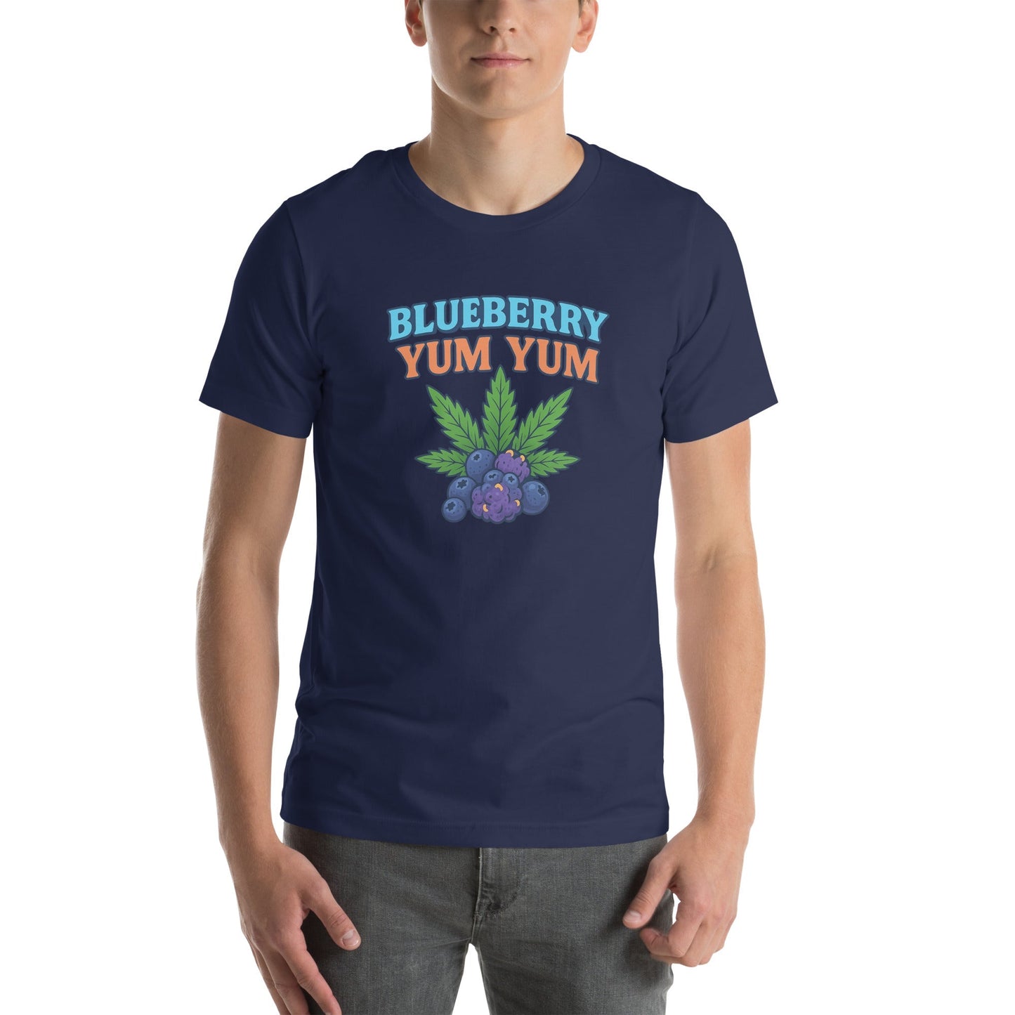 Blueberry YUM YUM Unisex t-shirt