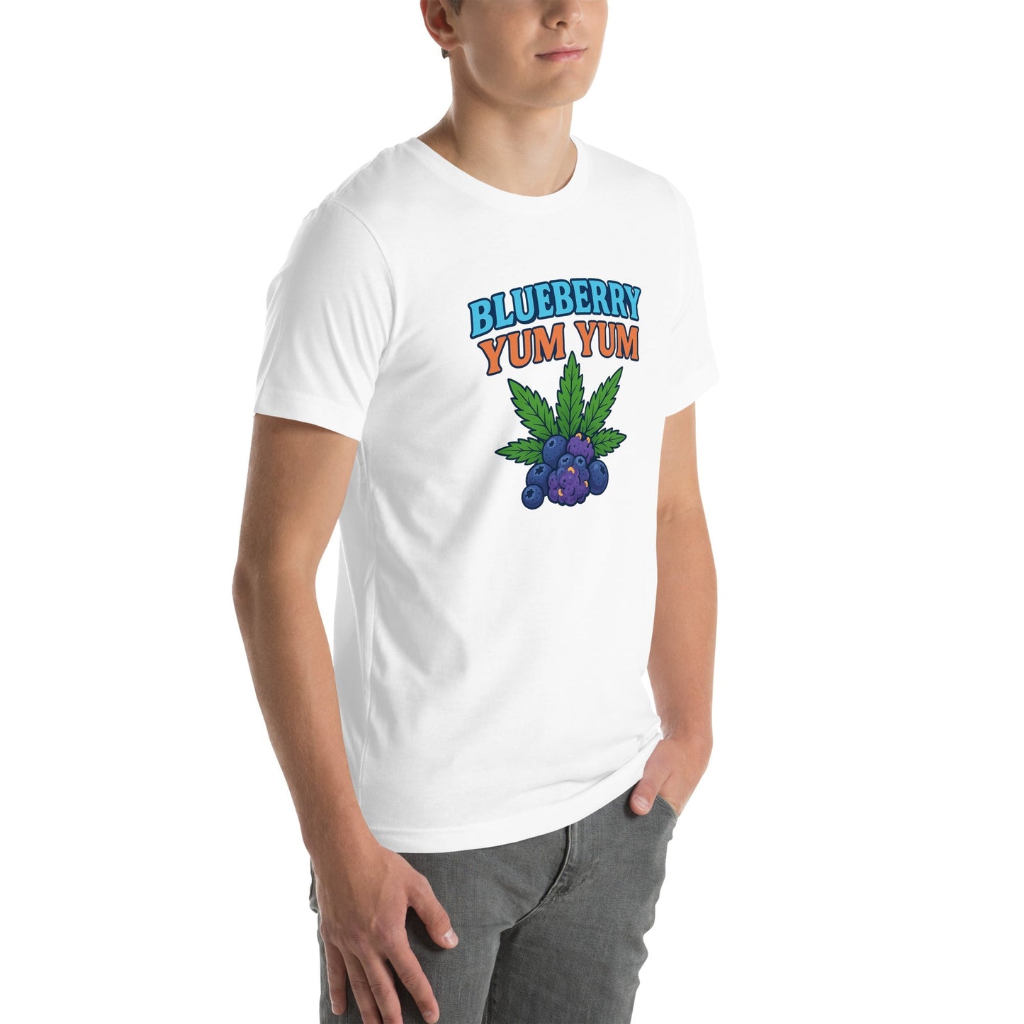 Blueberry YUM YUM Unisex t-shirt