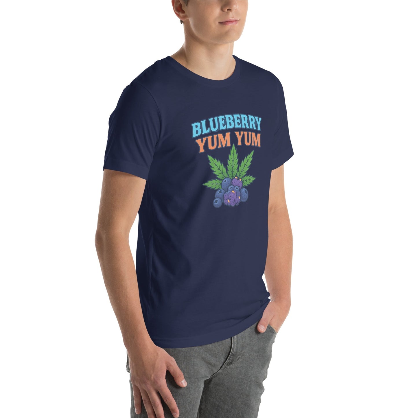 Blueberry YUM YUM Unisex t-shirt