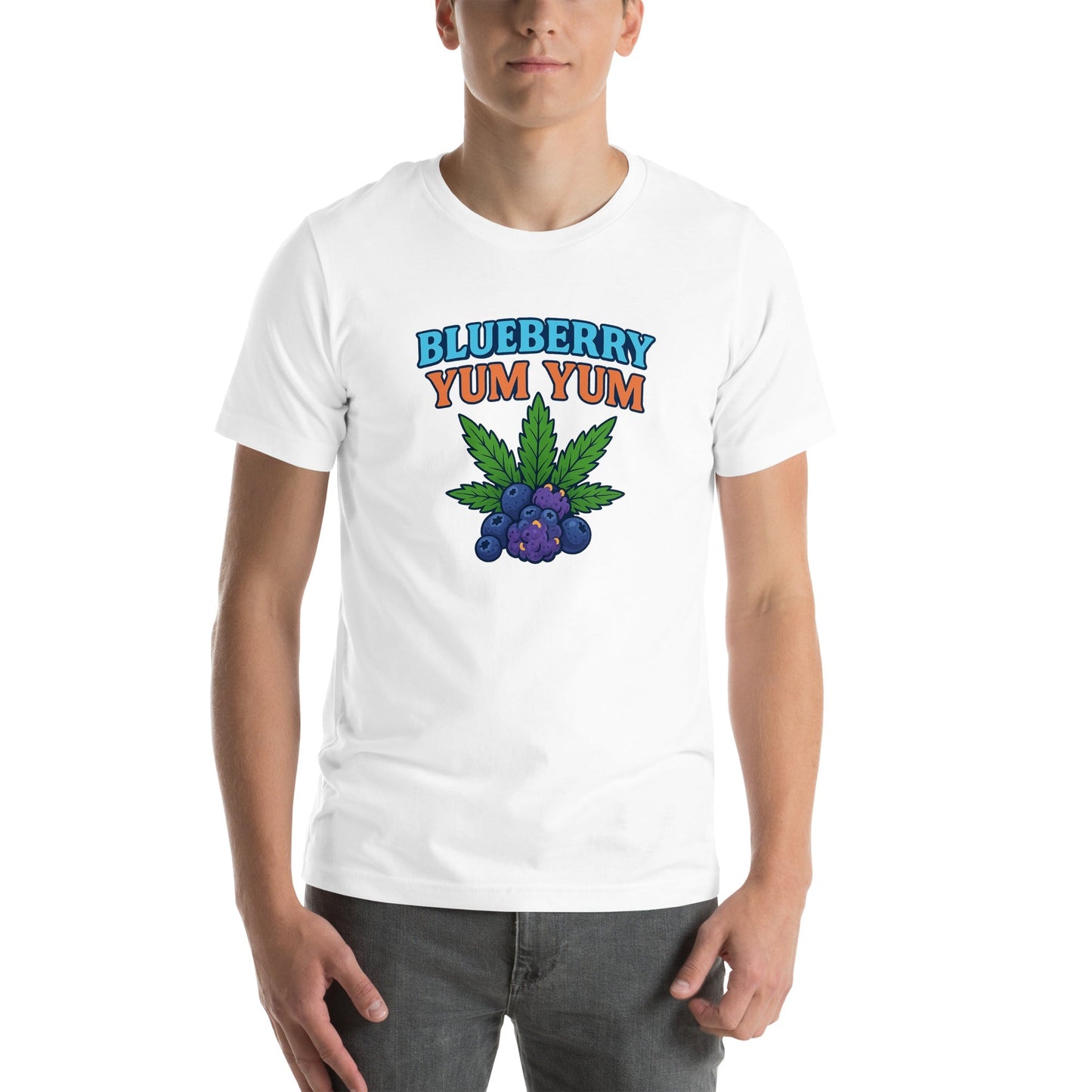 Blueberry YUM YUM Unisex t-shirt
