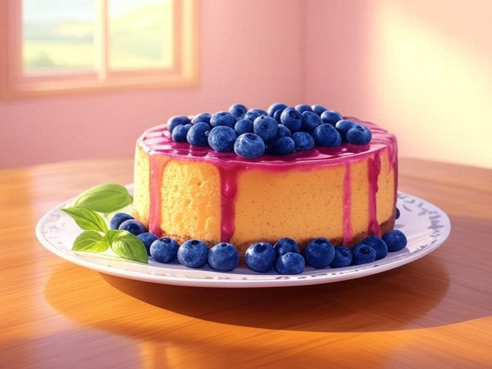 FLAVORED Coffee: Blueberry Cheesecake