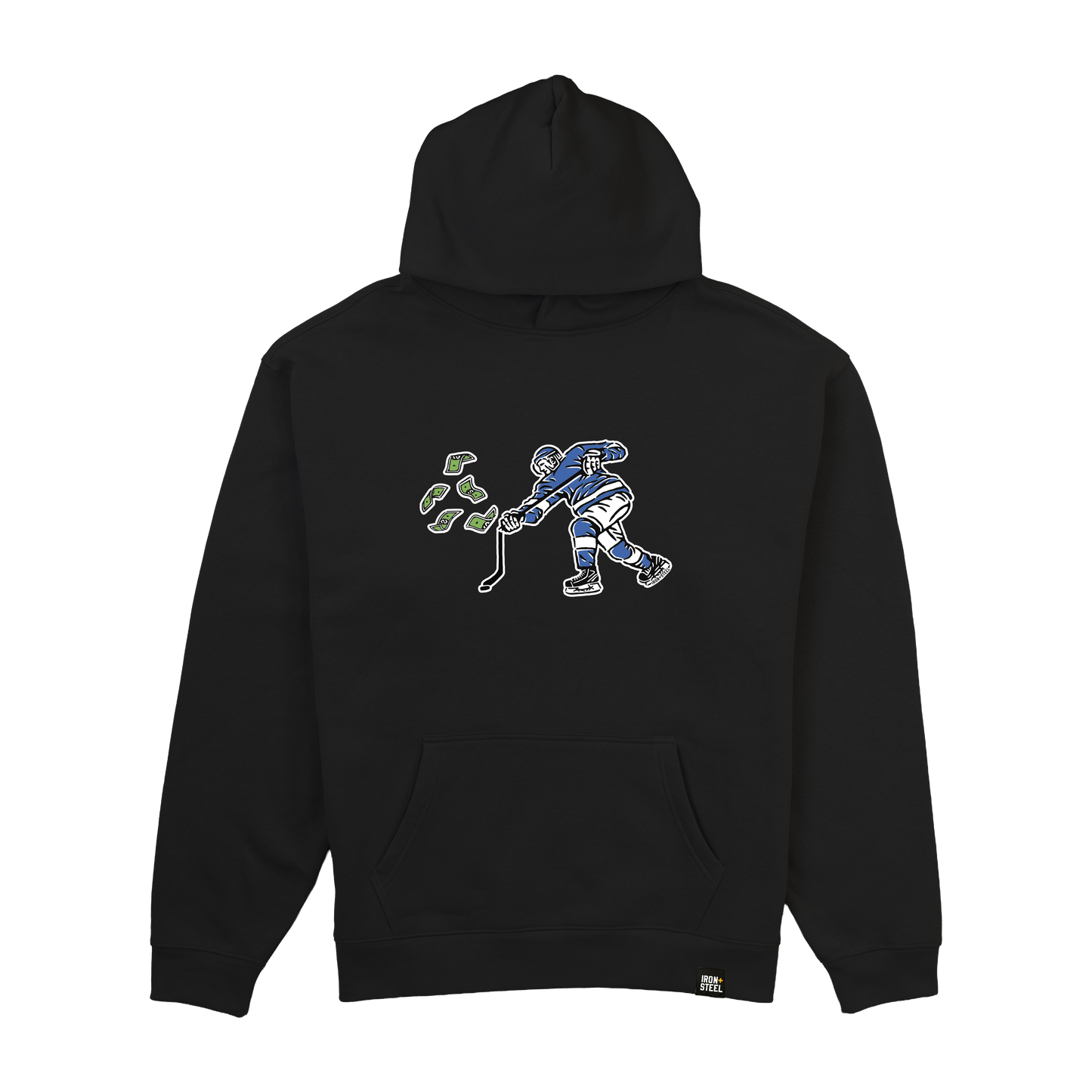 Broken Hockey Stick Midweight Hoodie