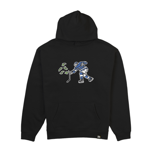 Broken Hockey Stick Oversized Hoodie