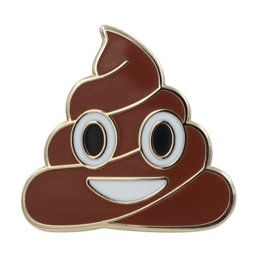 Poop Emoji Pin Series - Poop Enamel Pin Series in Many Different Colors