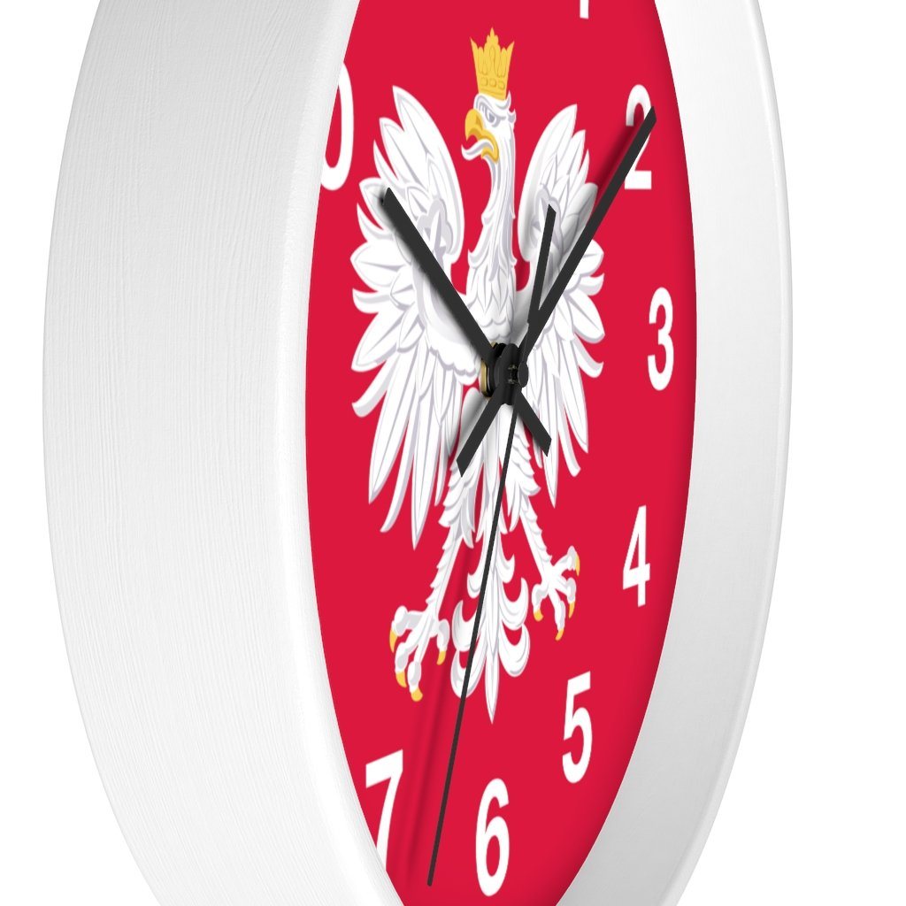 Polish Eagle Wall Clock