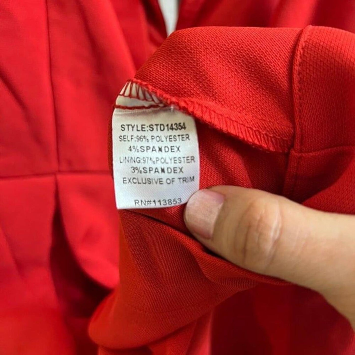 Sugarlips red dress