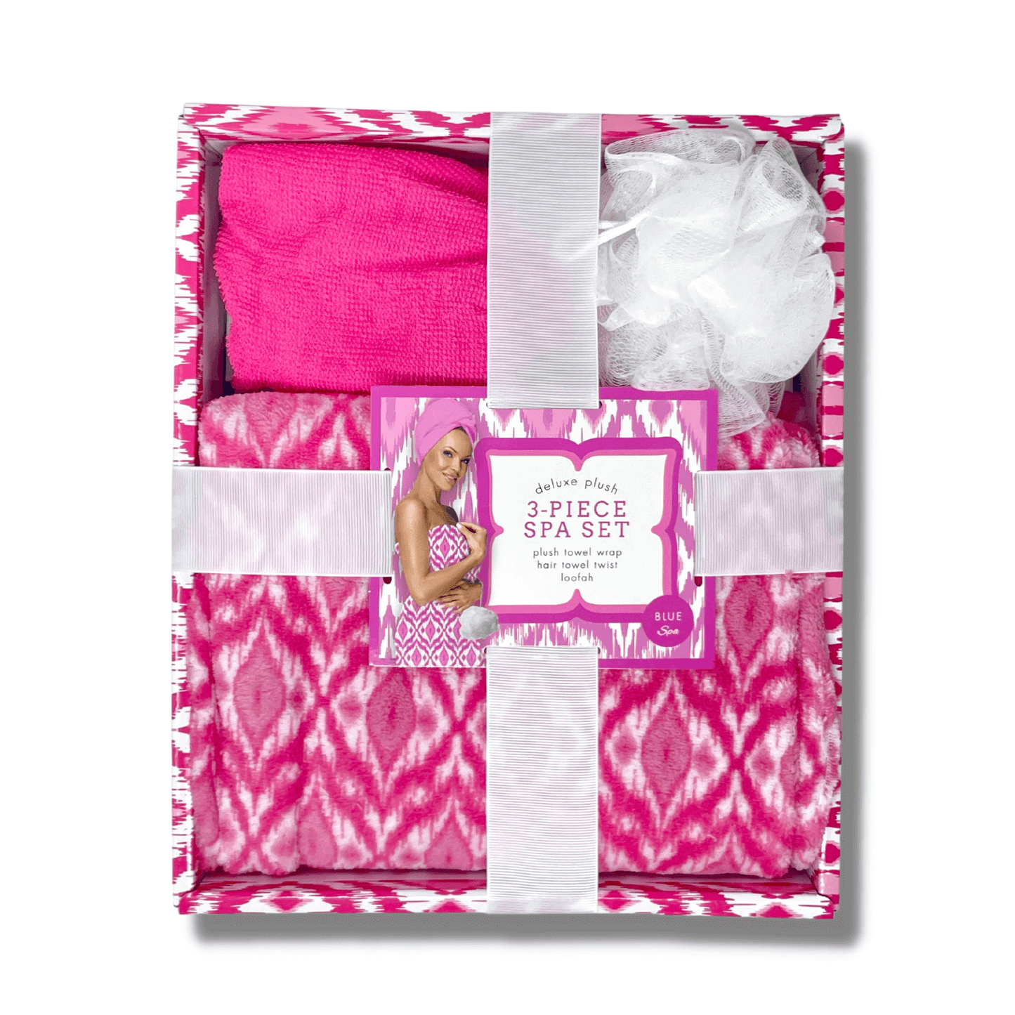 JupiterGear Deluxe Plush 3-Piece Bathroom Gift Box Spa Set