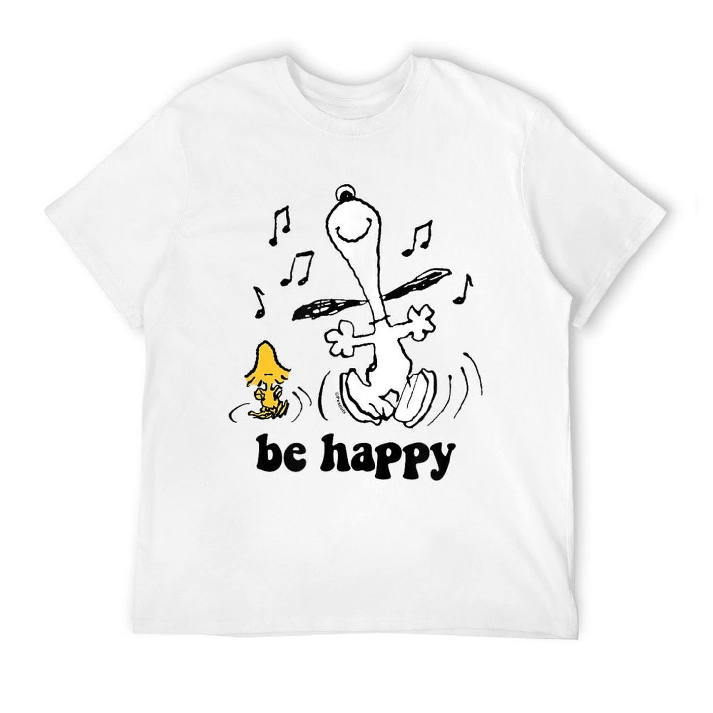 Peanuts - Snoopy And Woodstocks Be Happy Dance Easy-care T-Shirt