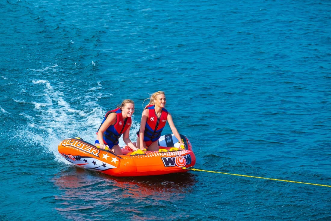 WOW Sports Glider 2 Person 2P Towable with Flex Seating (22-WTO-3966)