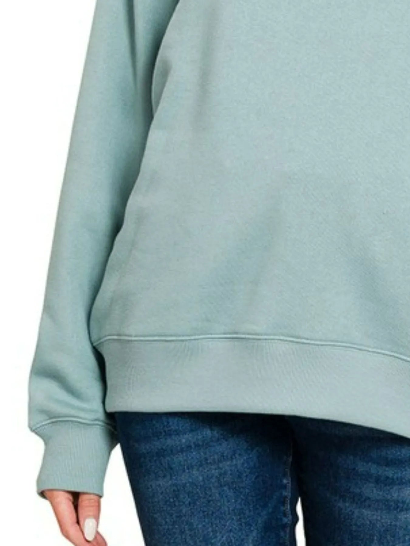 Fleece Round Neck Sweatshirts