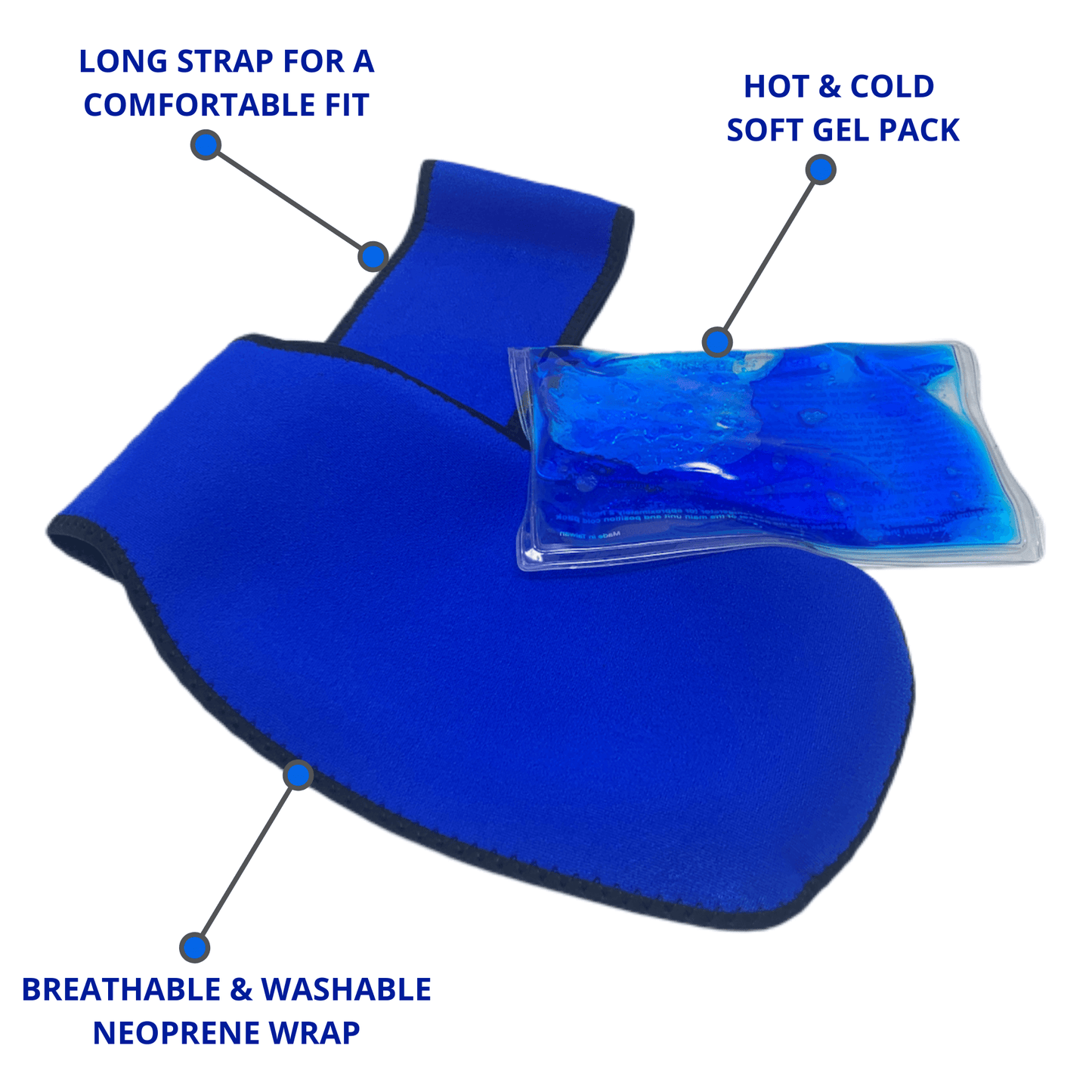Neoprene Hot & Cold Compress Gel Pack