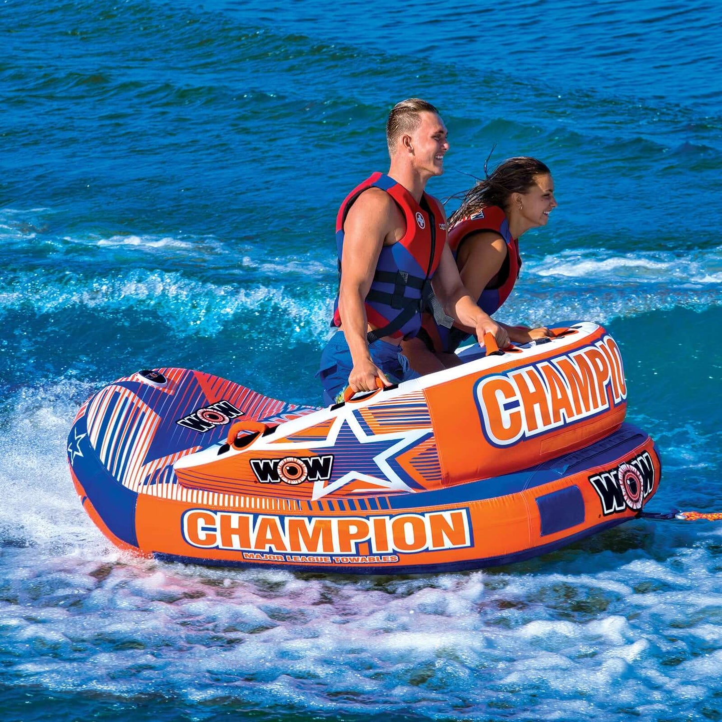 WOW Sports Champion 2-Person Towable (21-1000)