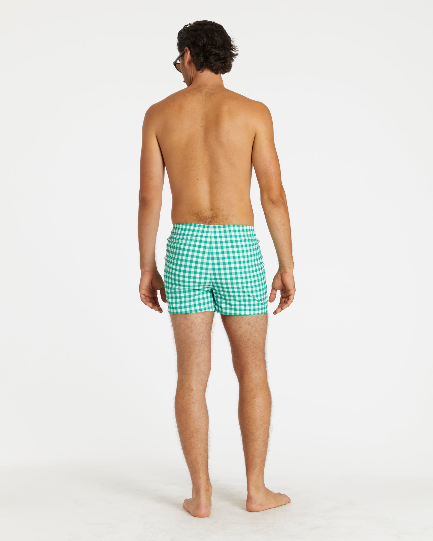 Gingham Cabana Trunk (Green)