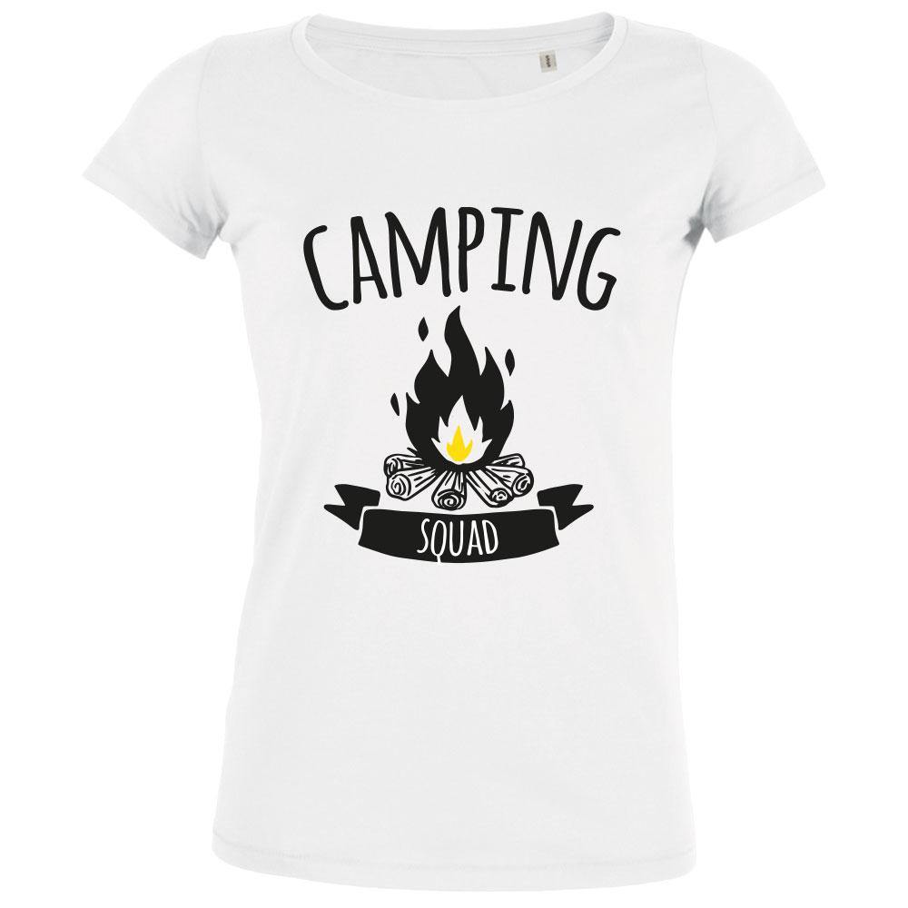 Camping Squad Women's Organic Tee