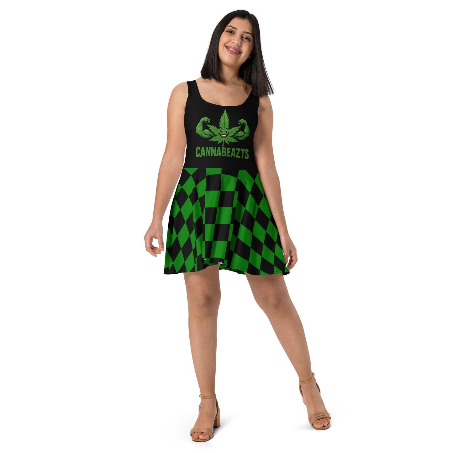 CannaBeazt Official Skater Dress