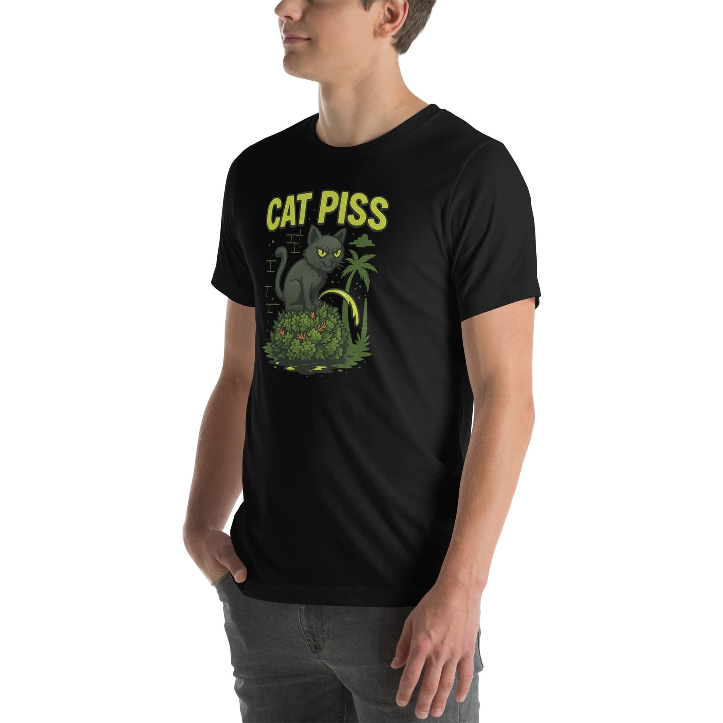 Cat Piss Unisex t-shirt