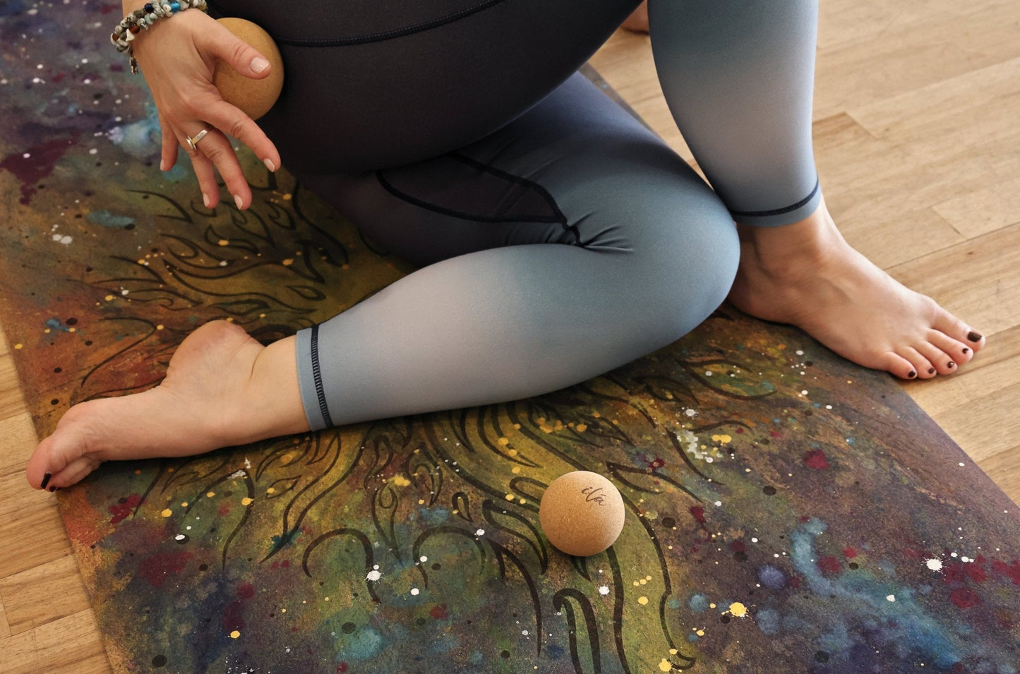 Celestial WANDERER Cork Yoga Mat