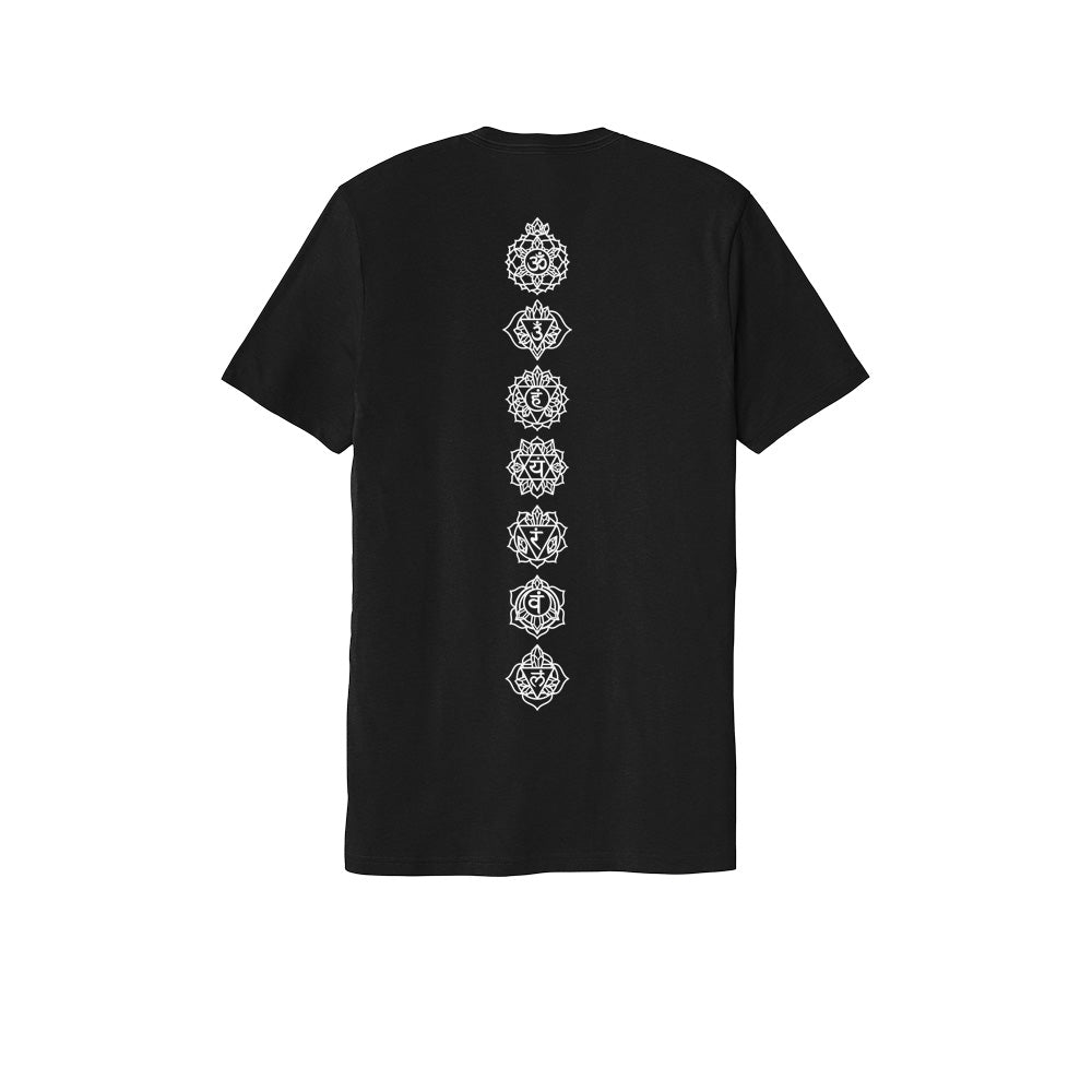 Crystalline Chakras - Unisex Organic Cotton T infused with Clear Quartz